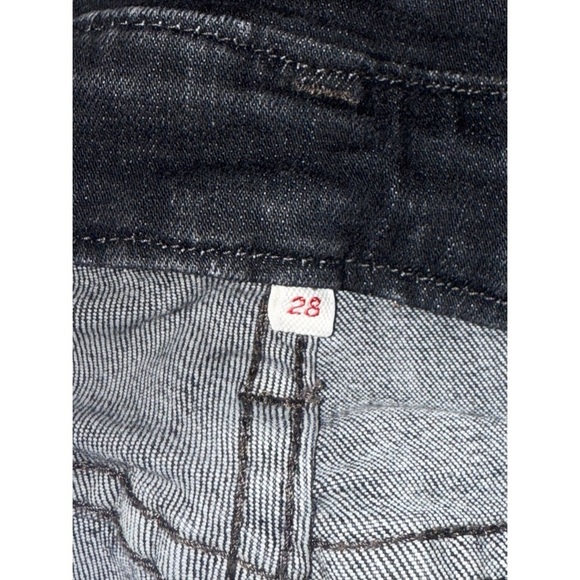 Levi's Dark Wash Skinny Denim Overalls 27 - Picture 9 of 9